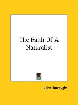 portada the faith of a naturalist