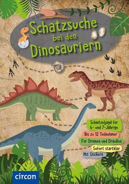 portada Schatzsuche bei den Dinosauriern (en Alemán)
