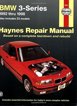 portada haynes bmw 3-series,1992-1998 includes z3 models