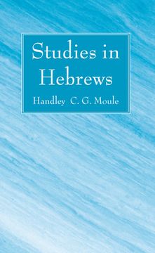 portada Studies in Hebrews (en Inglés)