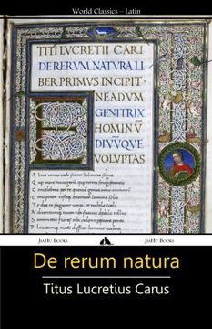 portada De Rerum Natura 