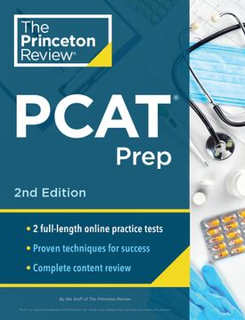 portada Princeton Review PCAT Prep, 2nd Edition: Practice Tests + Content Review + Strategies & Techniques for the Pharmacy College Admission Test (en Inglés)