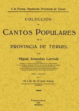 portada Coleccion de Cantos Populares de La Provincia de Teruel