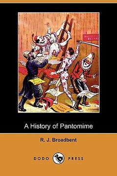 portada a history of pantomime (dodo press)