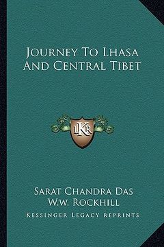 portada journey to lhasa and central tibet (en Inglés)