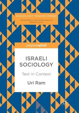portada Israeli Sociology: Text in Context (en Inglés)