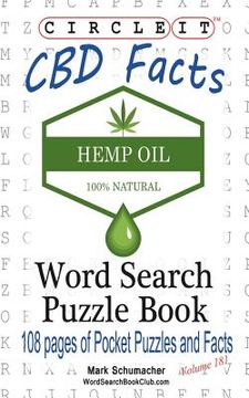 portada Circle It, Cannabidiol CBD Facts, Word Search, Puzzle Book (in English)