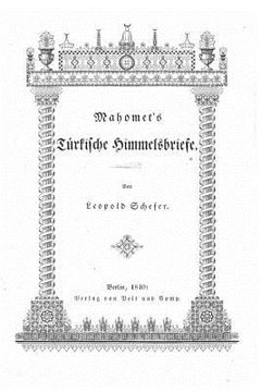 portada Mahomet's türkische Himmelsbriefe (en Alemán)