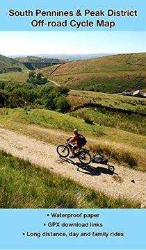 portada South Pennines & Peak District off Road map - off Road Cycle map (in English)
