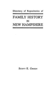 portada directory of repositories of family history in new hampshire (in English)