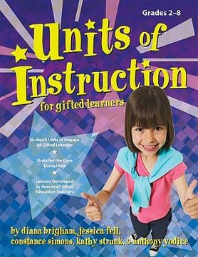 portada units of instruction for gifted learners, grades 2-8 (in English)