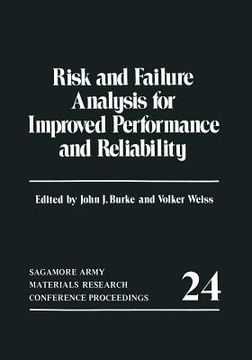 portada Risk and Failure Analysis for Improved Performance and Reliability
