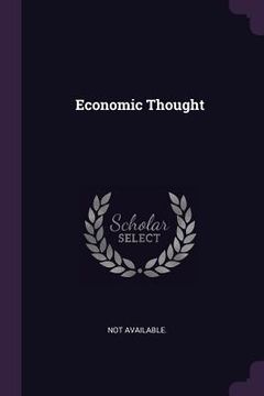 portada Economic Thought (en Inglés)