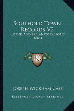 portada southold town records v2: copied and explanatory notes (1884)