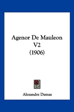 portada agenor de mauleon v2 (1906) (en Inglés)