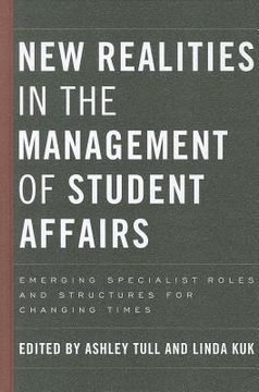 portada new realities in the management of student affairs