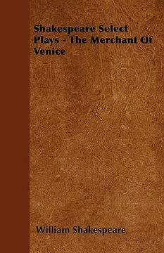portada shakespeare select plays - the merchant of venice