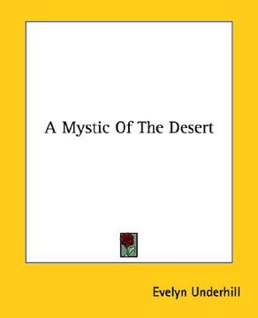 portada a mystic of the desert (en Inglés)