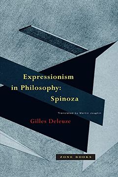 portada Expressionism in Philosophy – Spinoza (Zone Books) 
