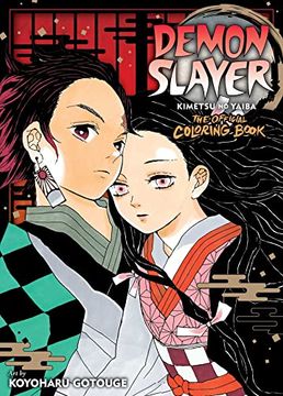 portada Demon Slayer: Kimetsu no Yaiba: The Official Coloring Book (in English)