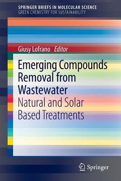 portada emerging compounds removal from wastewater