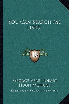 portada you can search me (1905) (en Inglés)