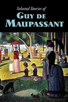 portada selected stories of guy de maupassant, large-print edition (en Inglés)