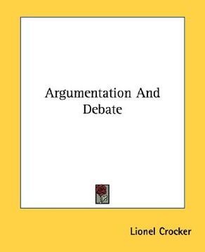 portada argumentation and debate (en Inglés)