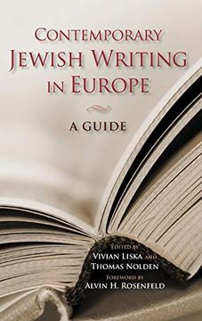 portada Contemporary Jewish Writing in Europe: A Guide (Jewish Literature and Culture) (en Inglés)