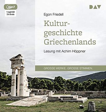 portada Kulturgeschichte Griechenlands: Lesung mit Achim Höppner (1 Mp3-Cd)