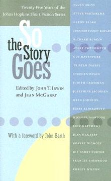portada so the story goes: twenty-five years of the johns hopkins short fiction series (in English)
