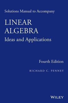 portada Solutions Manual To Accompany Linear Algebra: Ideas And Applications (en Inglés)
