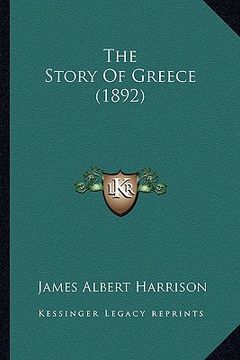 portada the story of greece (1892)