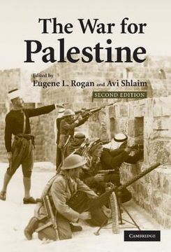 portada The war for Palestine: Rewriting the History of 1948 (Cambridge Middle East Studies) (in English)