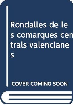 portada RONDALLES COMARQUES CENTRALS VALENCIANS