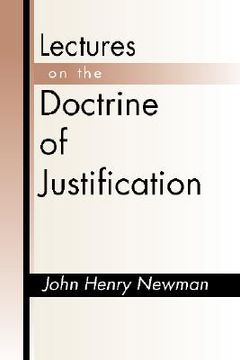 portada lectures on the doctrine of justification
