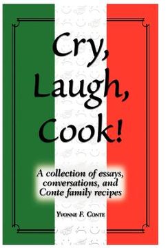 portada cry, laugh, cook! (en Inglés)
