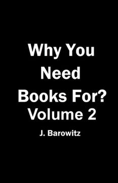 portada Why You Need Books For? Vol. 2 (en Inglés)