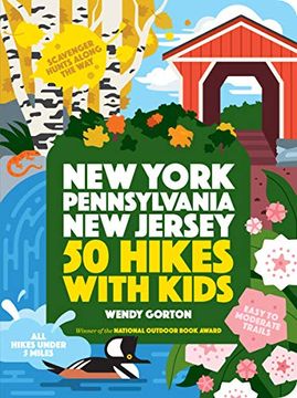 portada 50 Hikes With Kids: New York, Pennsylvania, and new Jersey (en Inglés)