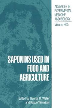 portada saponins used in food and agriculture (en Inglés)