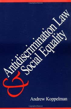 portada Antidiscrimination law and Social Equality (en Inglés)