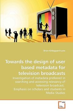 portada towards the design of user based metadata for television broadcasts