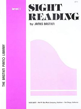 portada Wp16 - Sight Reading - Level 1 - Bastien Piano Library (in English)