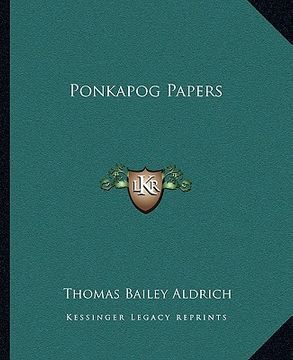 portada ponkapog papers (en Inglés)