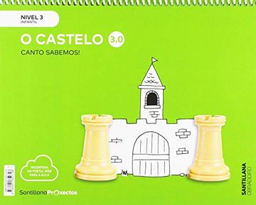 portada Cuanto Sabemos 3. 0 Nivel 3 el Castillo Obradoiro (en Gallego)