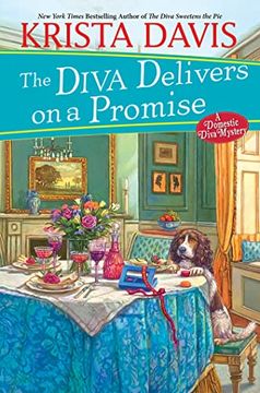 portada The Diva Delivers on a Promise: A Deliciously Plotted Foodie Cozy Mystery (a Domestic Diva Mystery) 