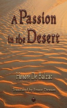 portada a passion in the desert (in English)