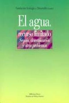 portada El Agua, Recurso Limitado: Sequía, Desertificación y Otros Problemas (in Spanish)