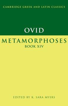 portada Ovid: Metamorphoses Book xiv (Cambridge Greek and Latin Classics) (en Inglés)