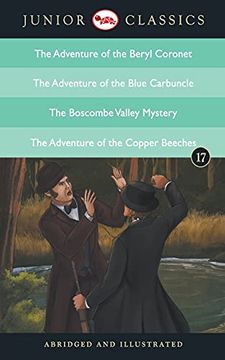 portada Junior Classic - Book 17 (The Adventure of the Beryl Coronet, the Adventure of the Blue Carbuncle, the Boscombe Valley Mystery, the Adventure of the Copper Beeches) (in English)